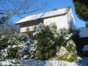 Haus im Winter